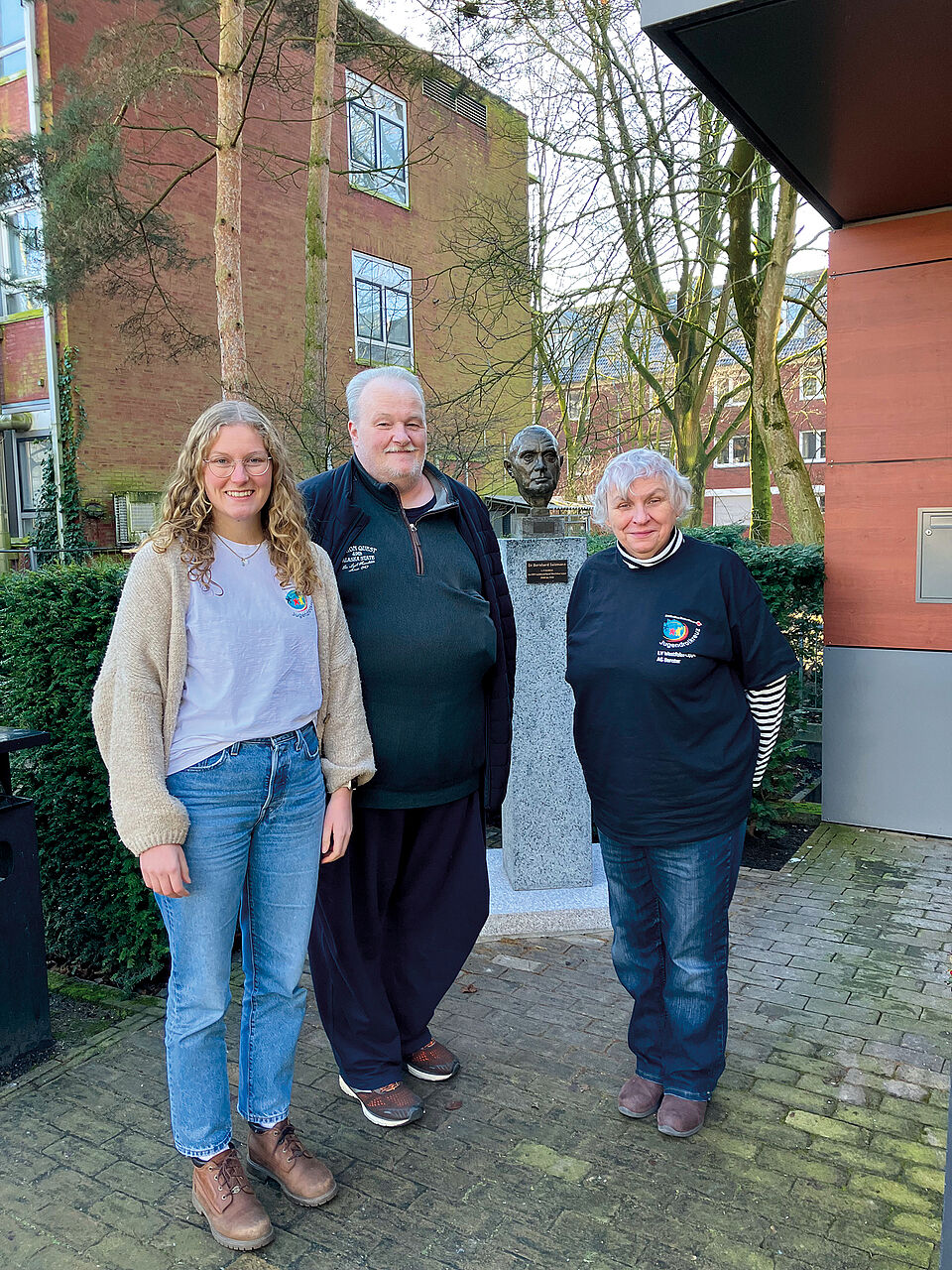 (v. li.) Lena Mühlenstrodt, Thomas Janke und Regina Klose