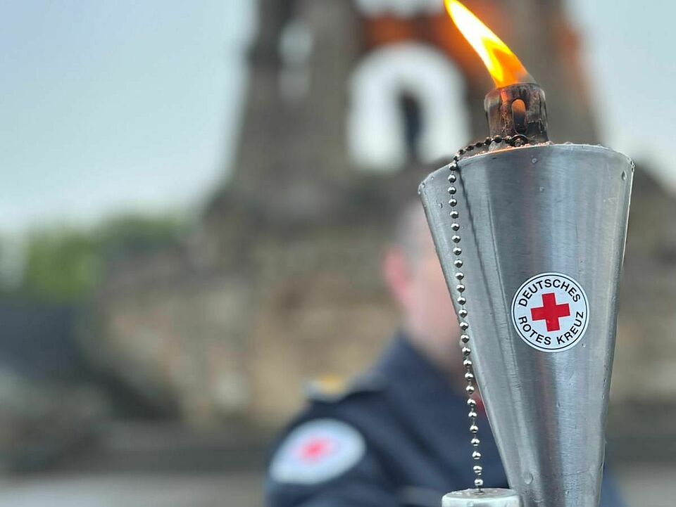 Momentaufnahme der Fackel im Jahr 2024 (DRK-Kreisverband Herford-Land)