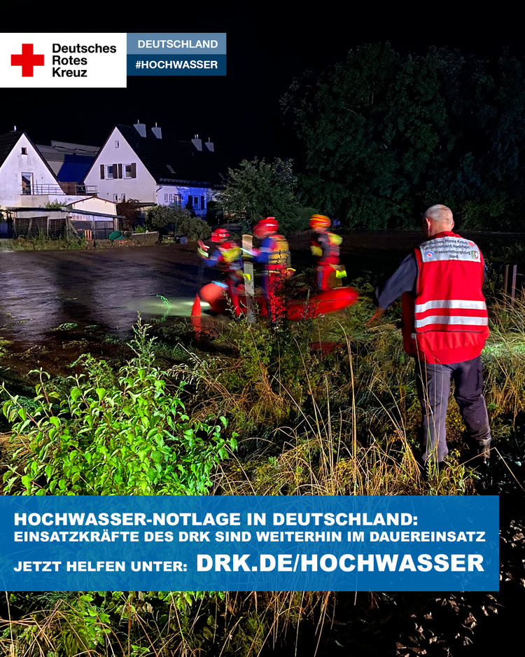 DRK-Hochwasserhilfe