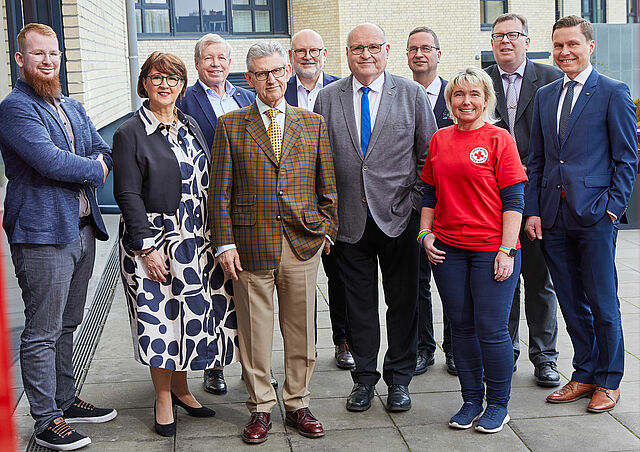Das Präsidium und der Vorstand des DRK-Landesverbandes Westfalen-Lippe