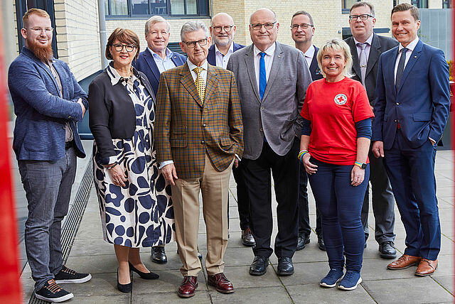 Das Präsidium und der Vorstand des DRK-Landesverbandes Westfalen-Lippe